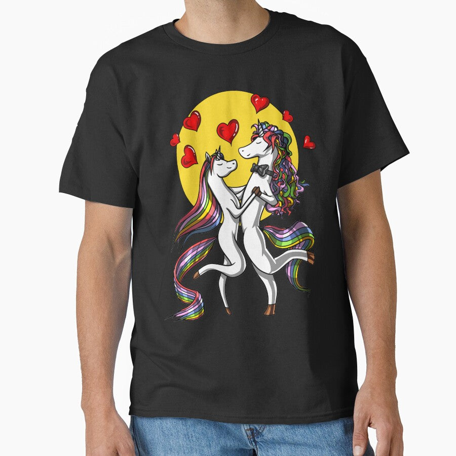 Cute Unicorn Couple by underheaven T-Shirts, Hoodie, Sweatshirt | BlankRebels.com (Image 1)