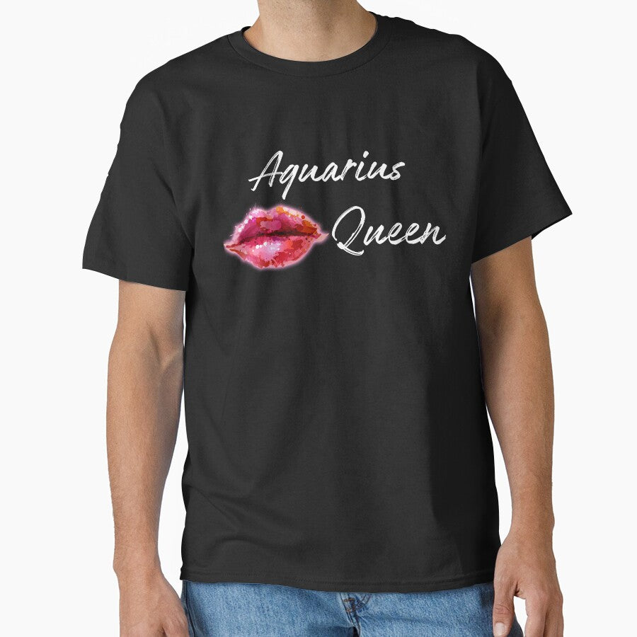 Aquarius Zodiac Birthday Lips Women by hoangtrongkhiem T-Shirts, Hoodie, Sweatshirt | BlankRebels.com (Image 1)
