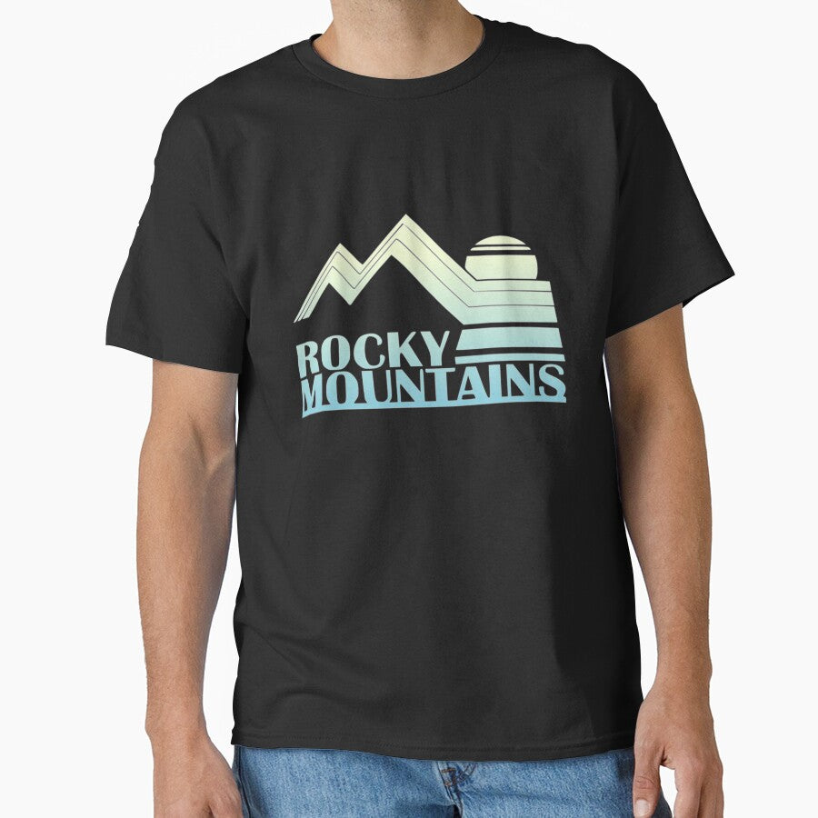 Rocky Mountains Vintage Natrional Park Tee Tshirt by Clavitaps Hoodie, Sweatshirt | BlankRebels.com (Image 1)