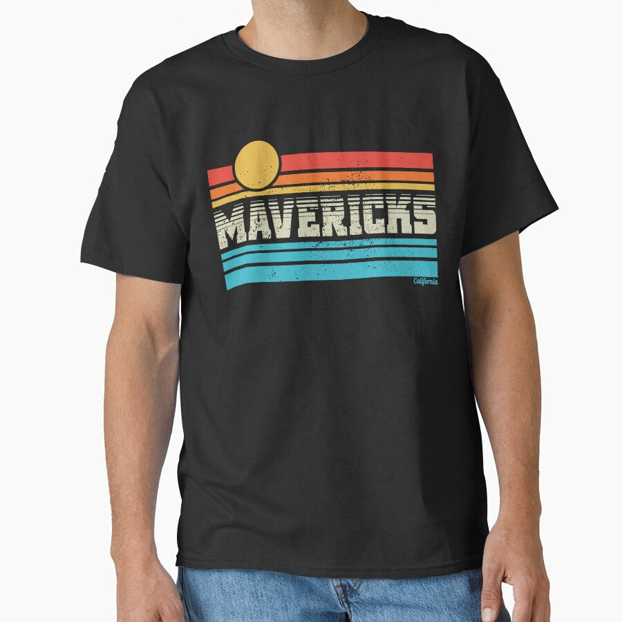California Retro Sunset Surf by ShaneGuzman T-Shirts, Hoodie, Sweatshirt | BlankRebels.com (Image 1)