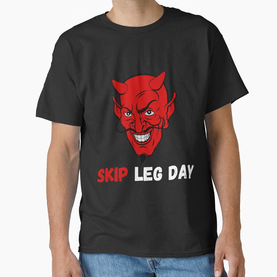 Skip Leg Day Devil by Hedersondesigns T-Shirts, Hoodie, Sweatshirt | BlankRebels.com (Image 1)