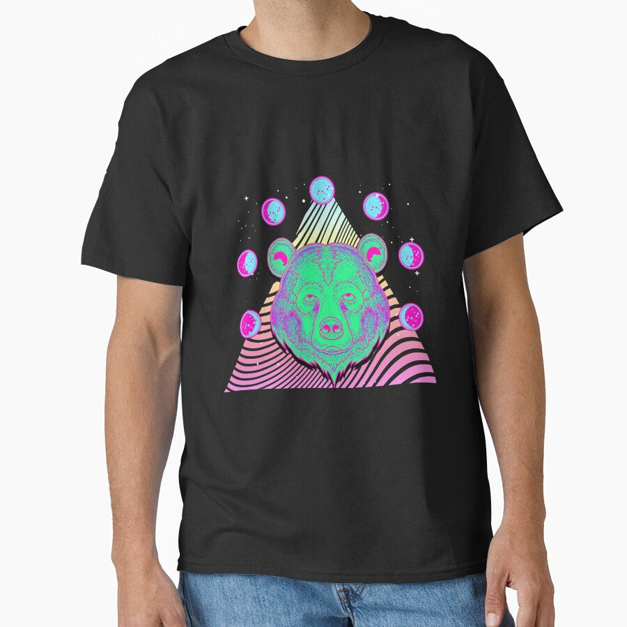 Vaporwave Bear by FadioAshuka T-Shirts, Hoodie, Sweatshirt | BlankRebels.com (Image 1)