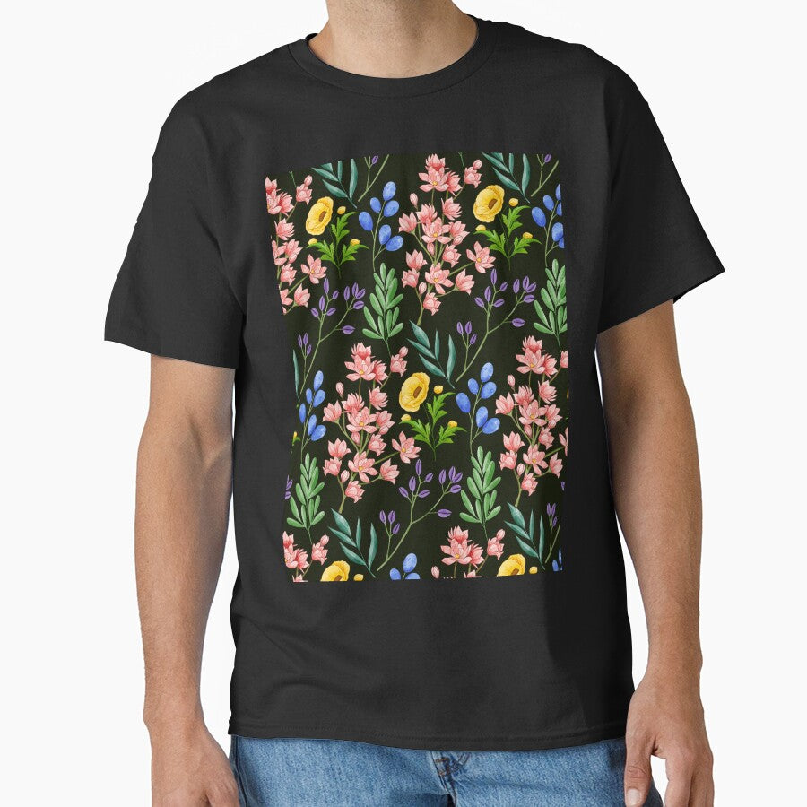 Botanical Pattern by EVERTEESLOVER T-Shirts, Hoodie, Sweatshirt | BlankRebels.com (Image 1)