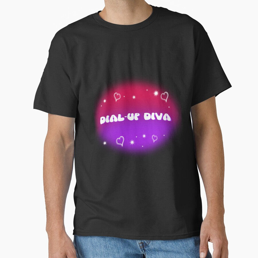 Dial-Up Diva by Eccentriquee T-Shirts, Hoodie, Sweatshirt | BlankRebels.com (Image 1)