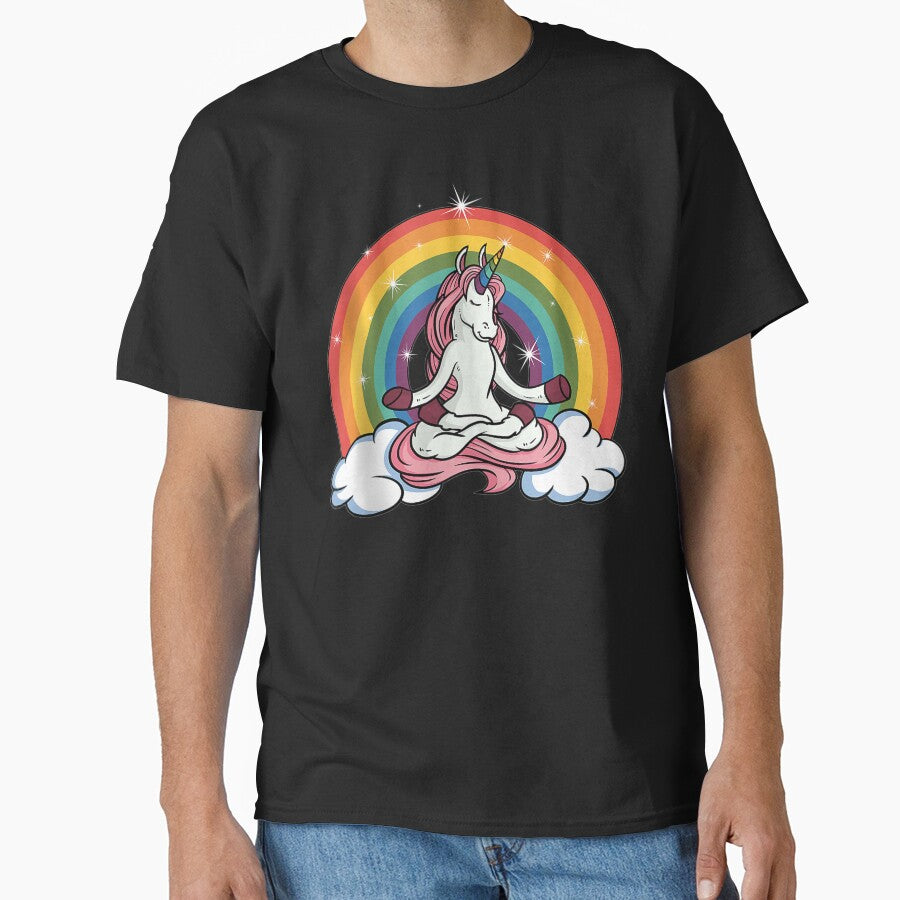 Meditation Unicorn Rainbow II by Peace And Yogi T-Shirts, Hoodie, Sweatshirt | BlankRebels.com (Image 1)