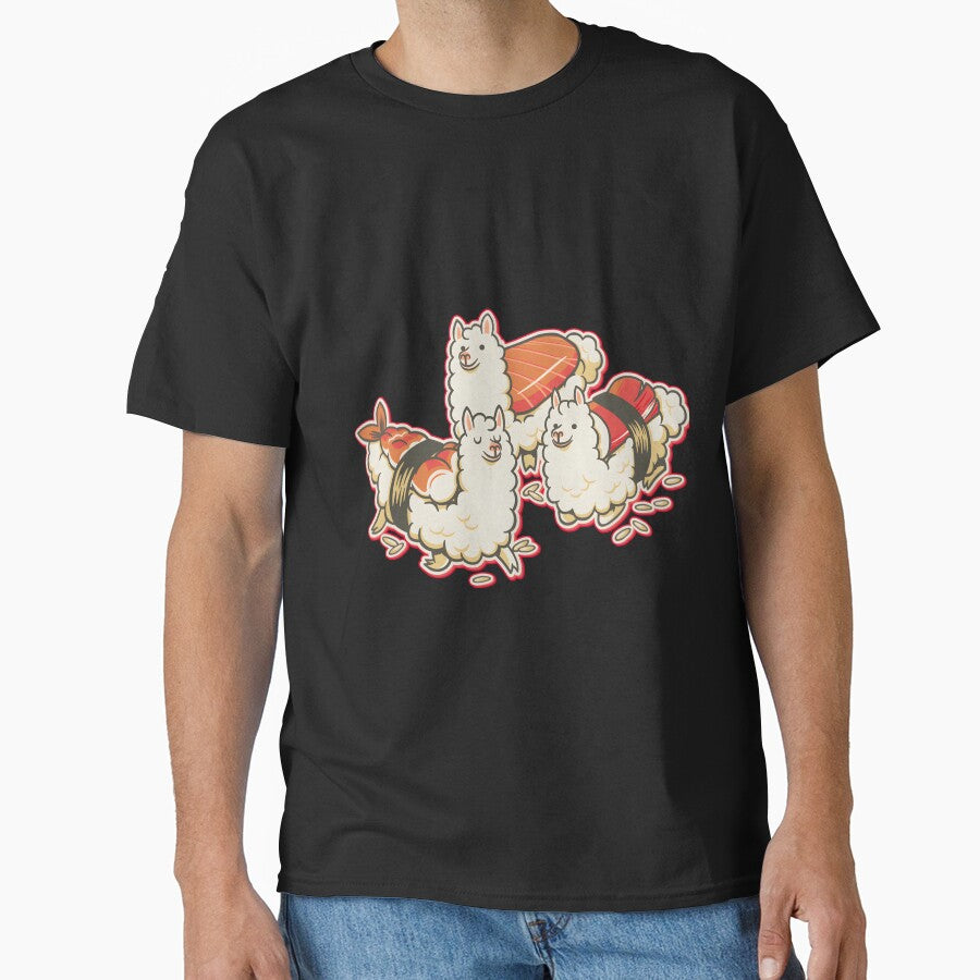 Alpaca Sushi Nigiri by znkeaaxrh99 T-Shirts, Hoodie, Sweatshirt | BlankRebels.com (Image 1)