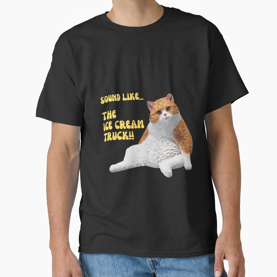 Funny Cat Waiting For Icecream by Wehavefun T-Shirts, Hoodie, Sweatshirt | BlankRebels.com (Image 1)