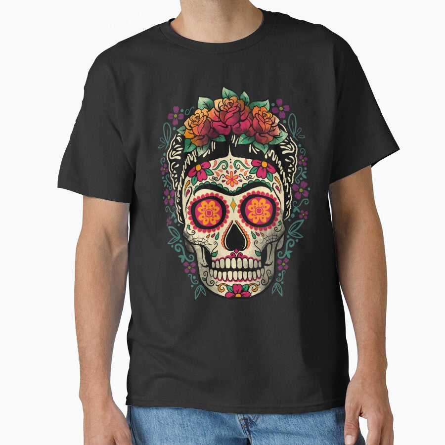 Frida Calavera T-Shirts, Hoodie, Sweatshirt