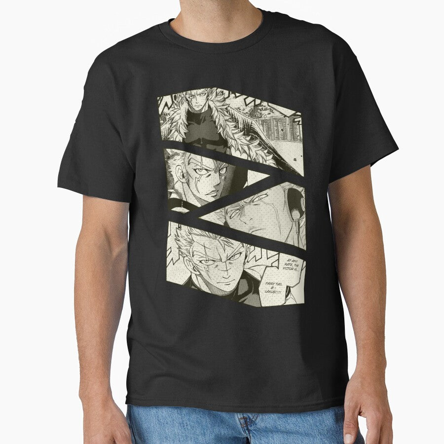 Laxus Dreyar Manga Panel Design by Wafusaurus