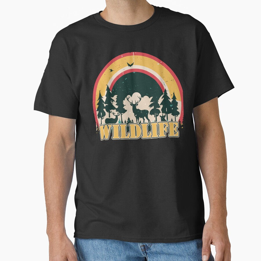 Vintage Majestic Stag Wildlife by BNCH44 T-Shirts, Hoodie, Sweatshirt | BlankRebels.com (Image 1)