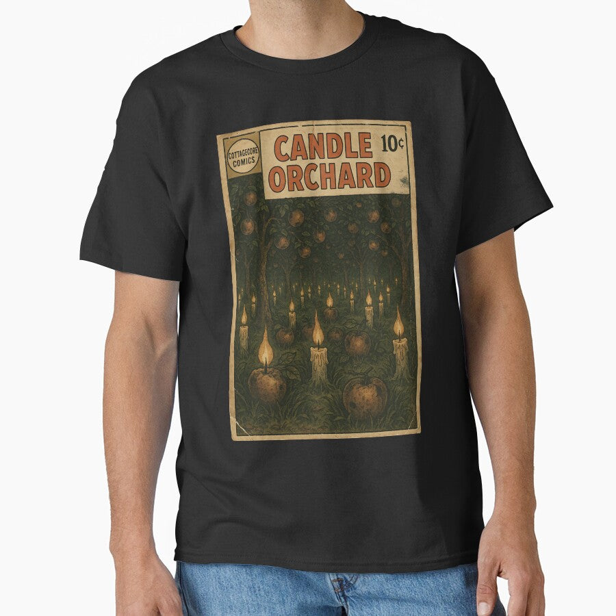Dark Cottagecore: Candle Orchard by bapupa T-Shirts, Hoodie, Sweatshirt | BlankRebels.com (Image 1)