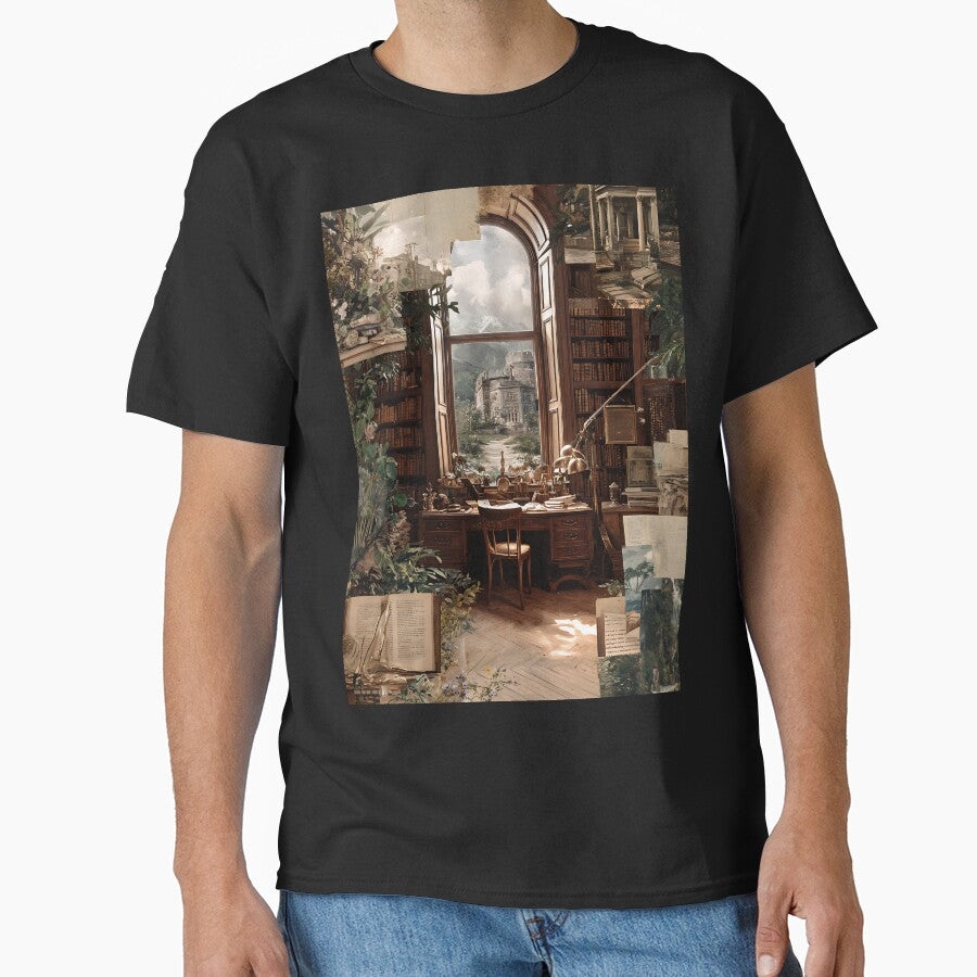 Vintage Light Academia Collage by bapupa T-Shirts, Hoodie, Sweatshirt | BlankRebels.com (Image 1)