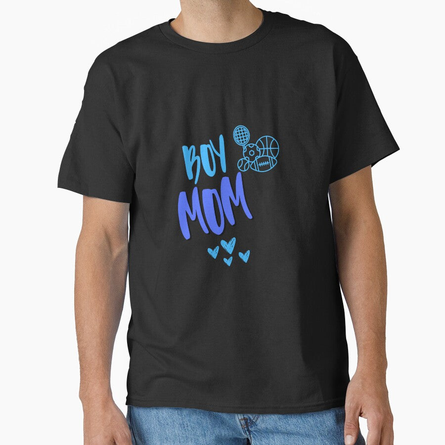 Boy Mom by MamaMacs T-Shirts, Hoodie, Sweatshirt | BlankRebels.com (Image 1)