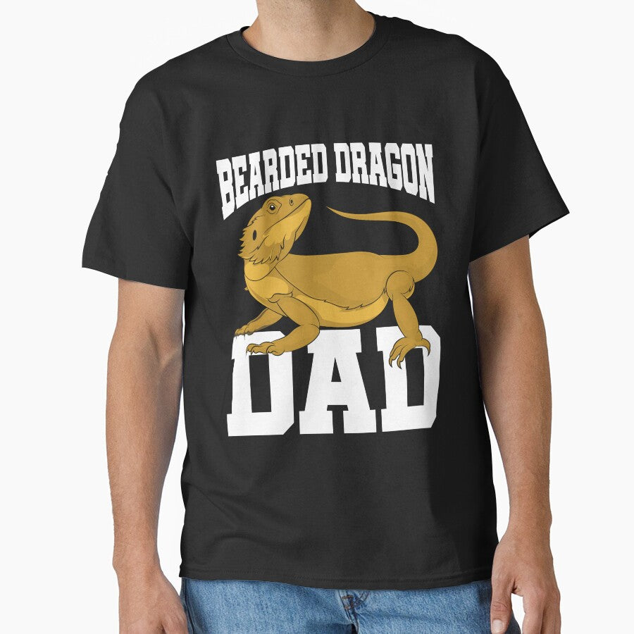 Reptile Dad Fathers Day Reptile Owner Pet Bearded Dragon by bestshirtdesign T-Shirts, Hoodie, Sweatshirt (Image 1)