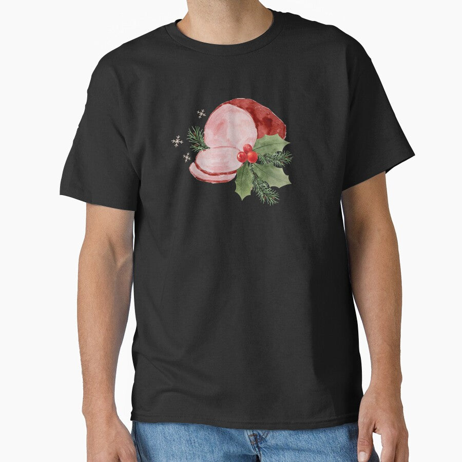 Christmas Ham by AnulaArt T-Shirts, Hoodie, Sweatshirt | BlankRebels.com (Image 1)