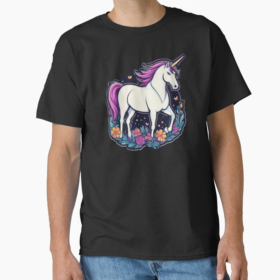Fun Unicorn Art by Planetporridge T-Shirts, Hoodie, Sweatshirt | BlankRebels.com (Image 1)