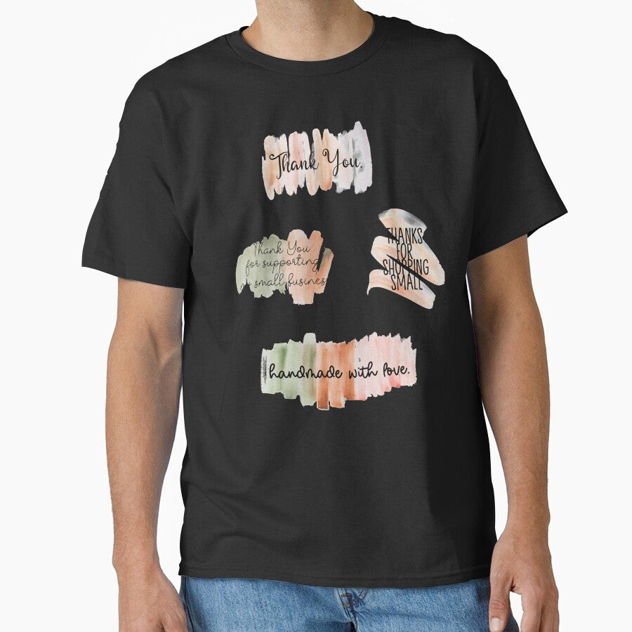 Thank You, small business by RoseDesigns87 T-Shirts, Hoodie, Sweatshirt | BlankRebels.com (Image 1)