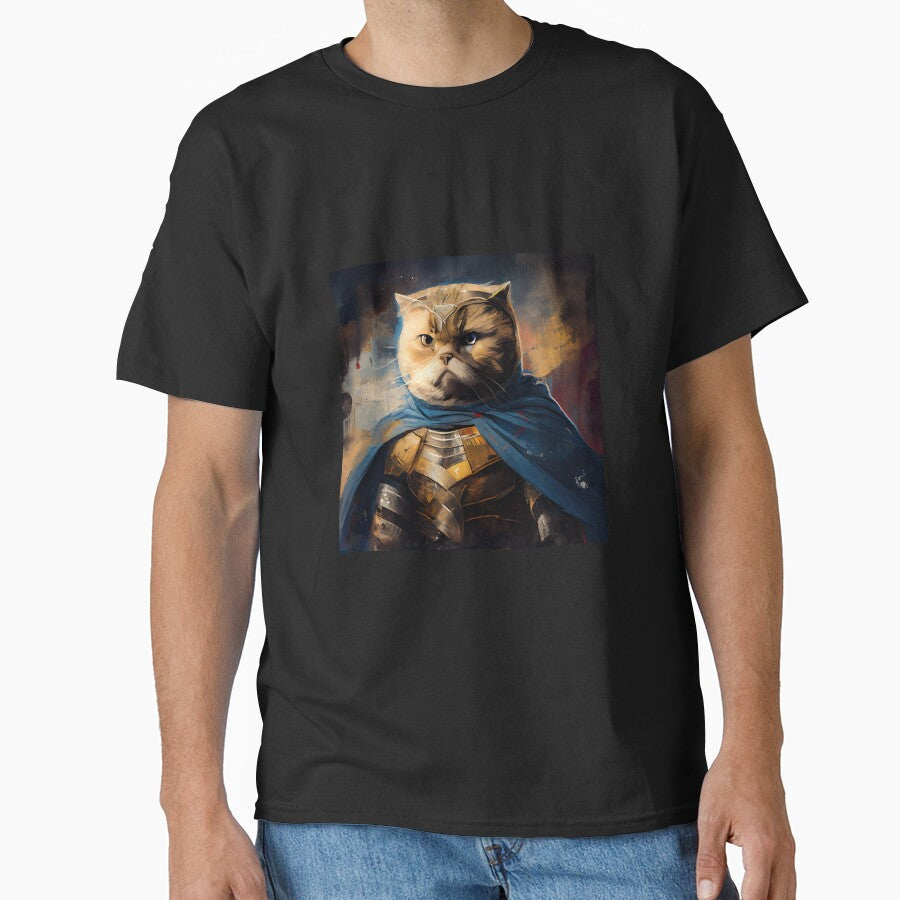 Scottish Fold Cat Superhero by EmilyDayDreams T-Shirts, Hoodie, Sweatshirt | BlankRebels.com (Image 1)