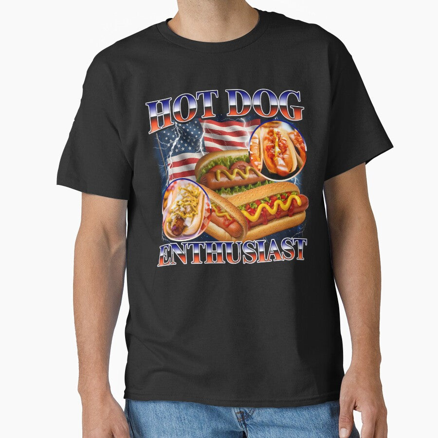 Hot Dog Enthusiast Funny by MemishDesign