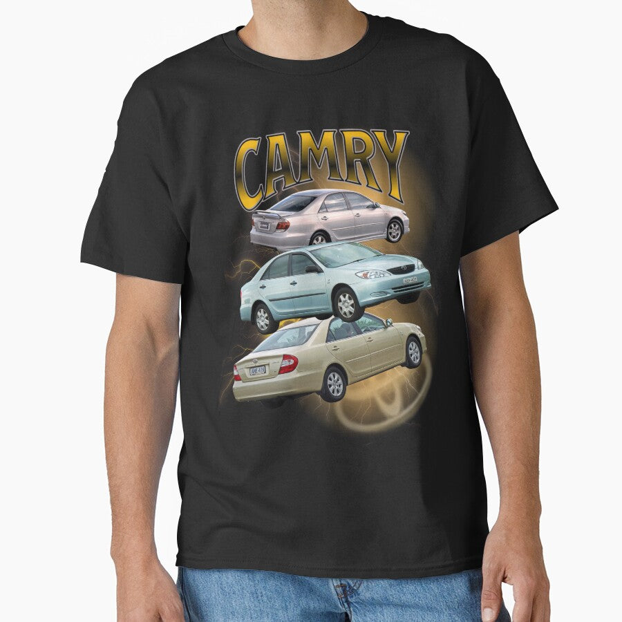 Toyota Camry XV30 Vintage Design by car-cartoons T-Shirts, Hoodie, Sweatshirt | BlankRebels.com (Image 1)
