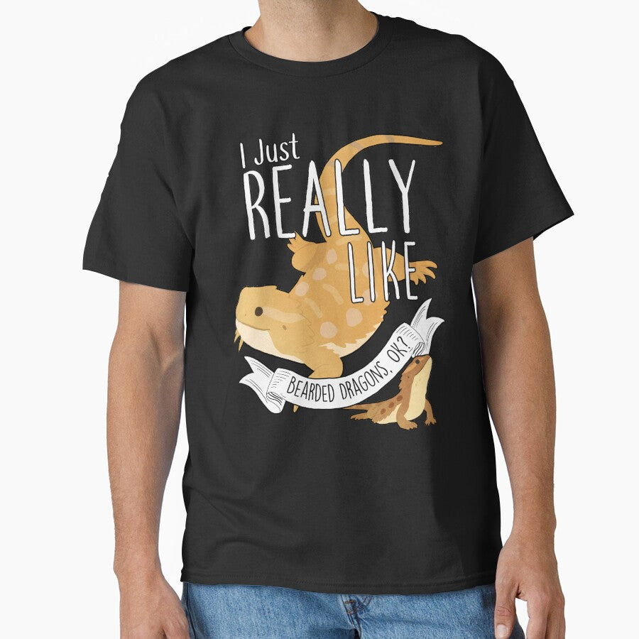 I Just Really Like Bearded Dragons, OK? by Clara Hollins T-Shirts, Hoodie, Sweatshirt | BlankRebels.com (Image 1)