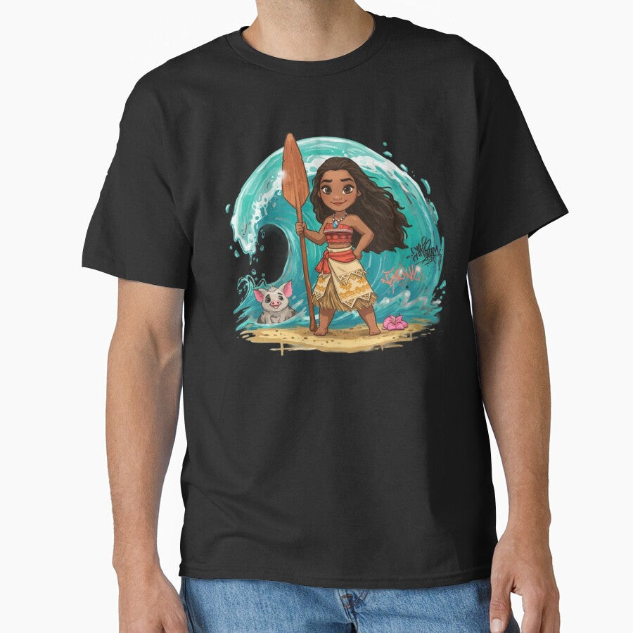 Moana Inspired Ocean Adventure Art by OWIAN T-Shirts, Hoodie, Sweatshirt | BlankRebels.com (Image 1)