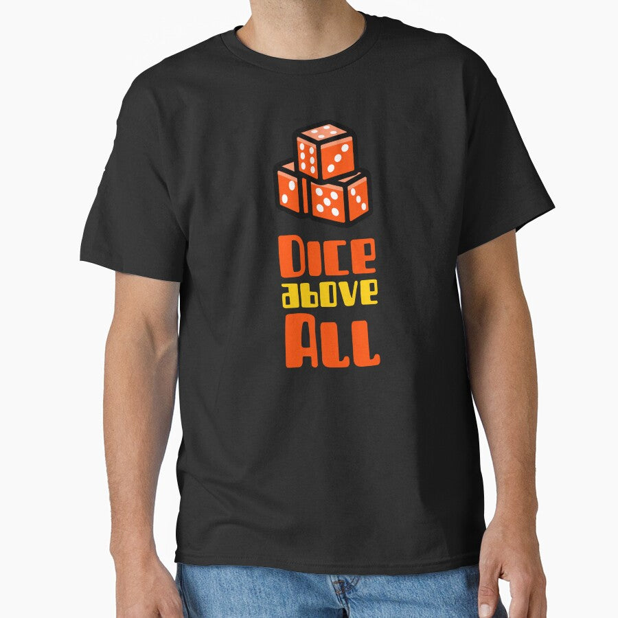 Board Game Night: Dice Above All by BestMerchnTees T-Shirts, Hoodie, Sweatshirt | BlankRebels.com (Image 1)