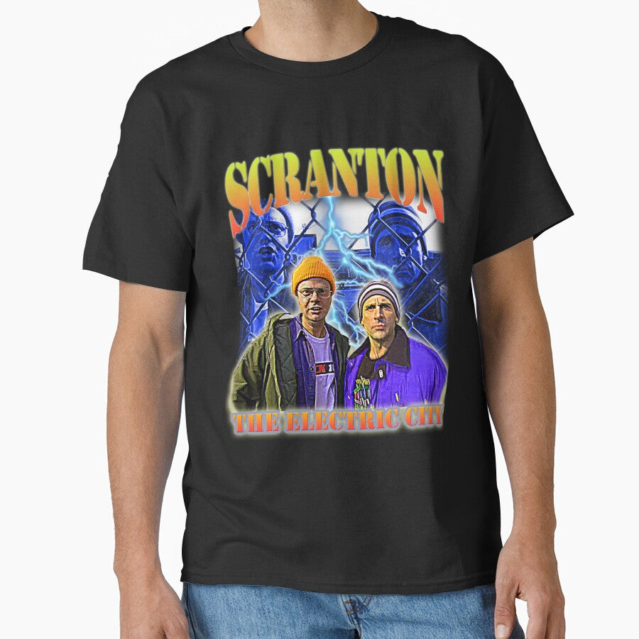 Scranton: The Electric City by boboman13 T-Shirts, Hoodie, Sweatshirt | BlankRebels.com (Image 1)