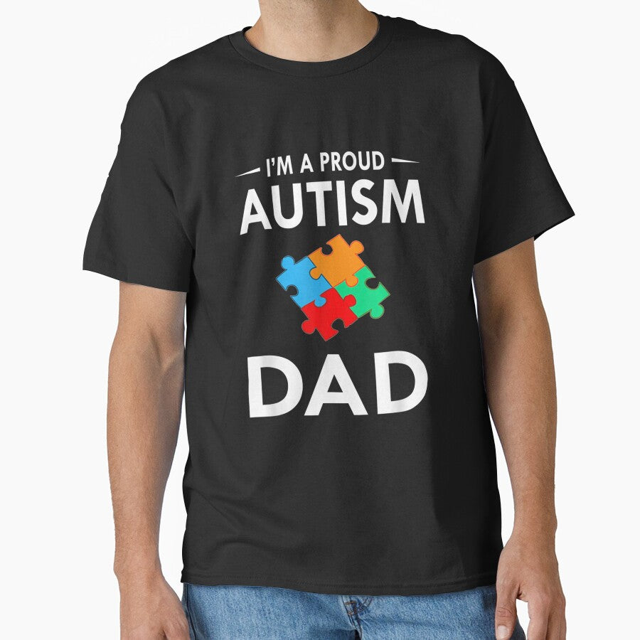 I'm A Proud Autism Dad Family Matching Autism Awareness by ninapfvu T-Shirts, Hoodie, Sweatshirt | BlankRebels.com (Image 1)