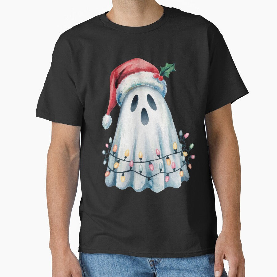 Christmas Ghost by OutbreakDesigns T-Shirts, Hoodie, Sweatshirt | BlankRebels.com (Image 1)
