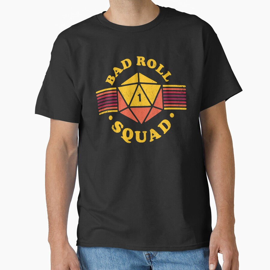 RPG Vintage - Bad Roll Squad by Studio Mootant T-Shirts, Hoodie, Sweatshirt | BlankRebels.com (Image 1)