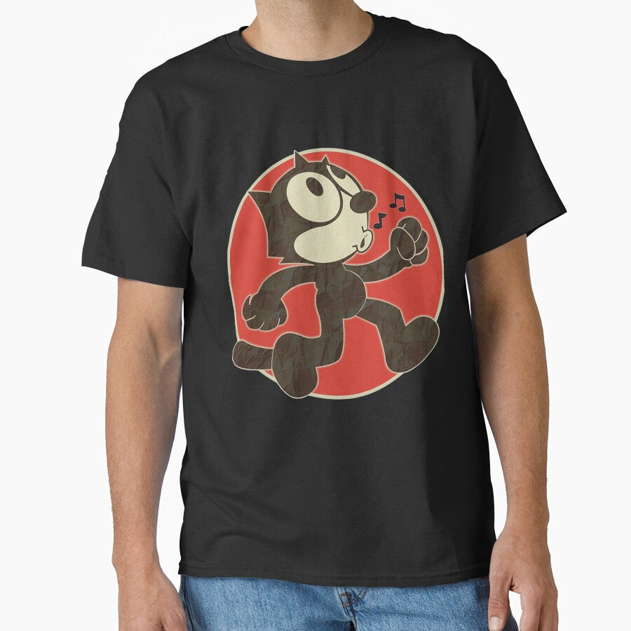 Felix The Cat Keep Walking Vintage Retro by LanceAllenn T-Shirts, Hoodie, Sweatshirt | BlankRebels.com (Image 1)