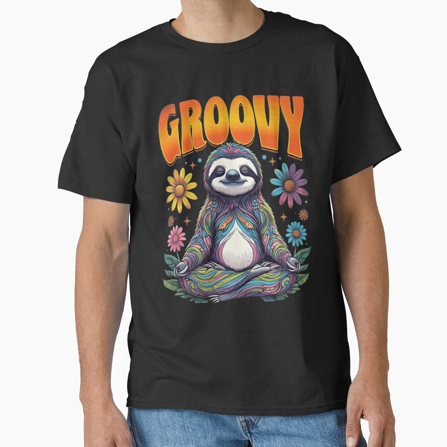 Groovy Hippie 70s Groovy by BlueBerry-Pengu T-Shirts, Hoodie, Sweatshirt | BlankRebels.com (Image 1)