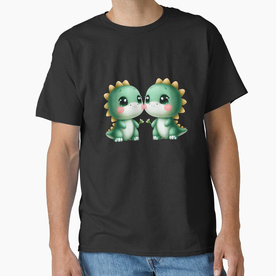 Dinosaur Couple Lover Valentine heart love by BOHOVIN T-Shirts, Hoodie, Sweatshirt | BlankRebels.com (Image 1)