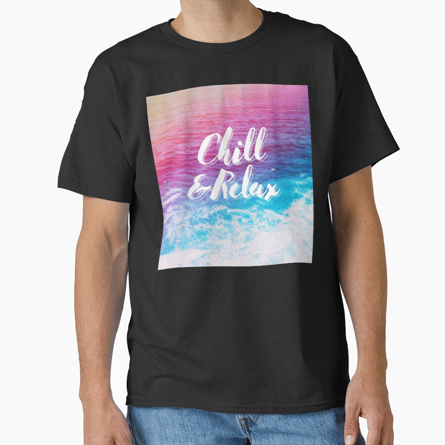 Chill and Relax Ocean by kyds T-Shirts, Hoodie, Sweatshirt | BlankRebels.com (Image 1)