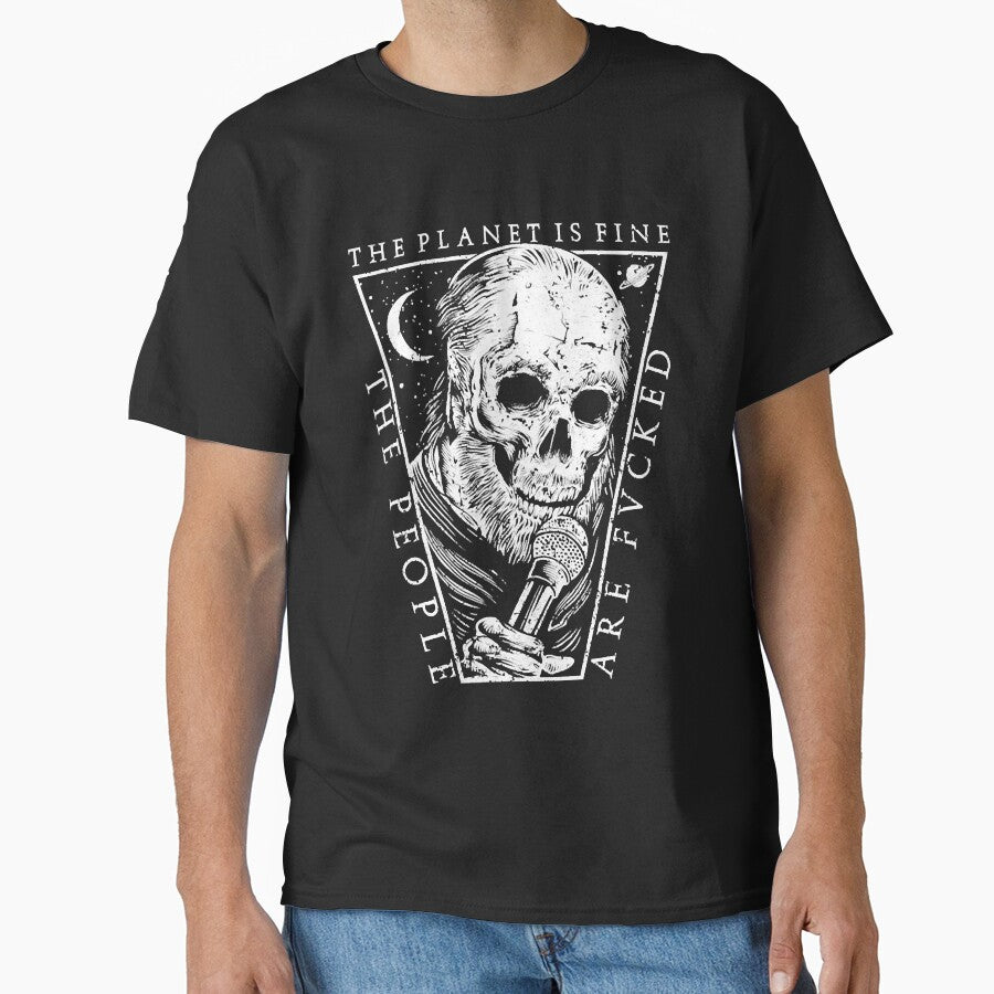 THE PLANET IS FINE by shopUSSUO T-Shirts, Hoodie, Sweatshirt | BlankRebels.com (Image 1)