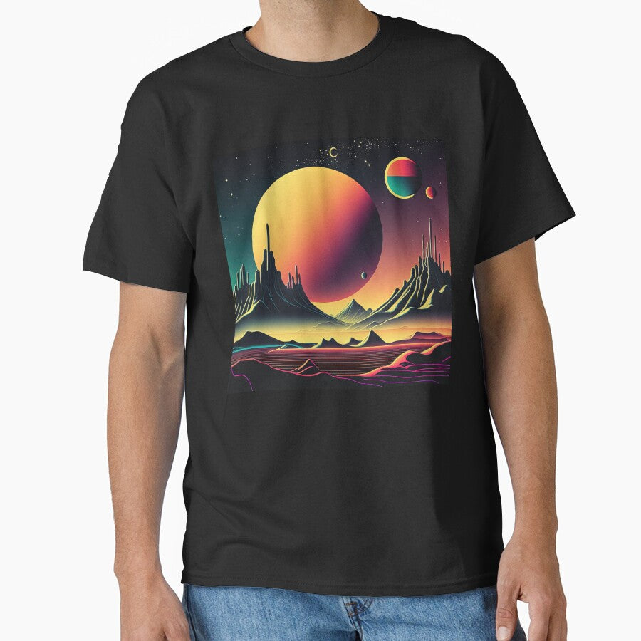 Nostalgic Tomorrow: A Retrospective Journey into the Future by Mullet Monkey T-Shirts, Hoodie, Sweatshirt (Image 1)