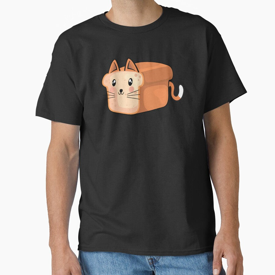 Cute cat face on a toast bread by Donutlovers T-Shirts, Hoodie, Sweatshirt | BlankRebels.com (Image 1)