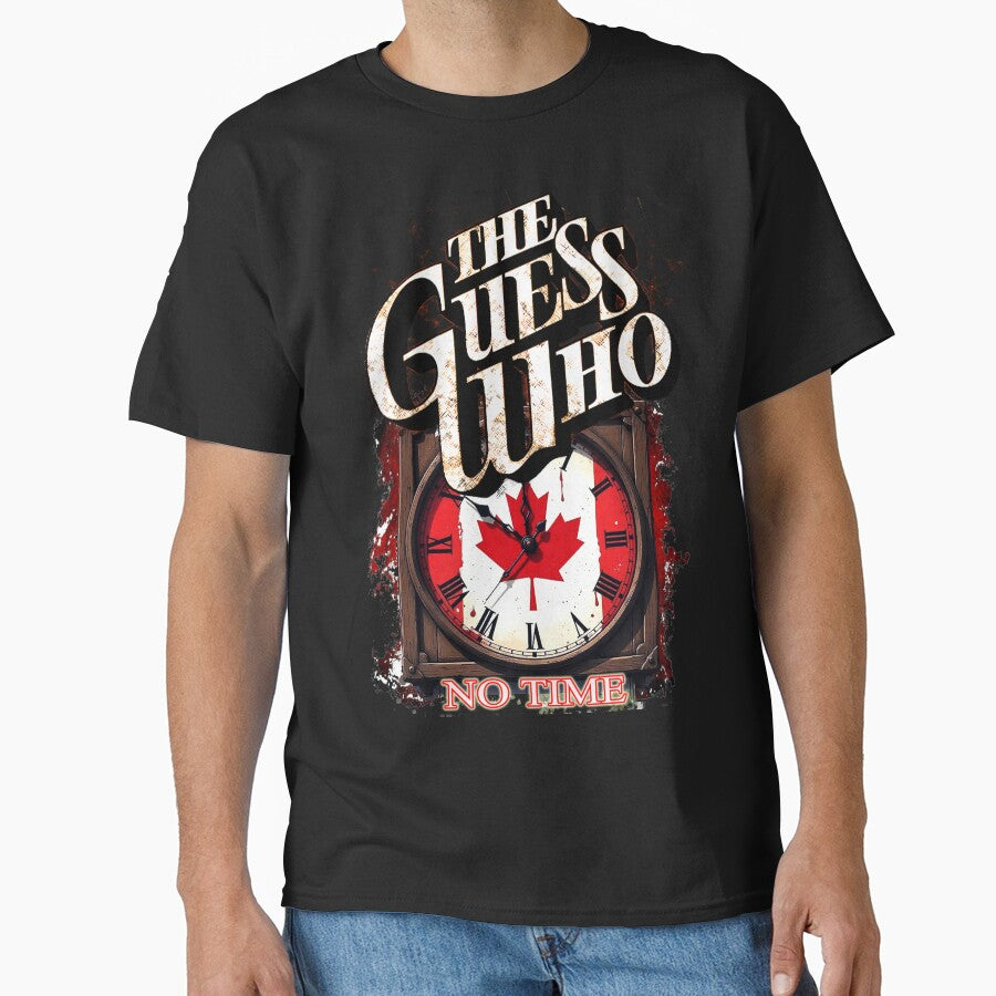 THE GUESS WHO NO TIME by playback63 T-Shirts, Hoodie, Sweatshirt | BlankRebels.com (Image 1)