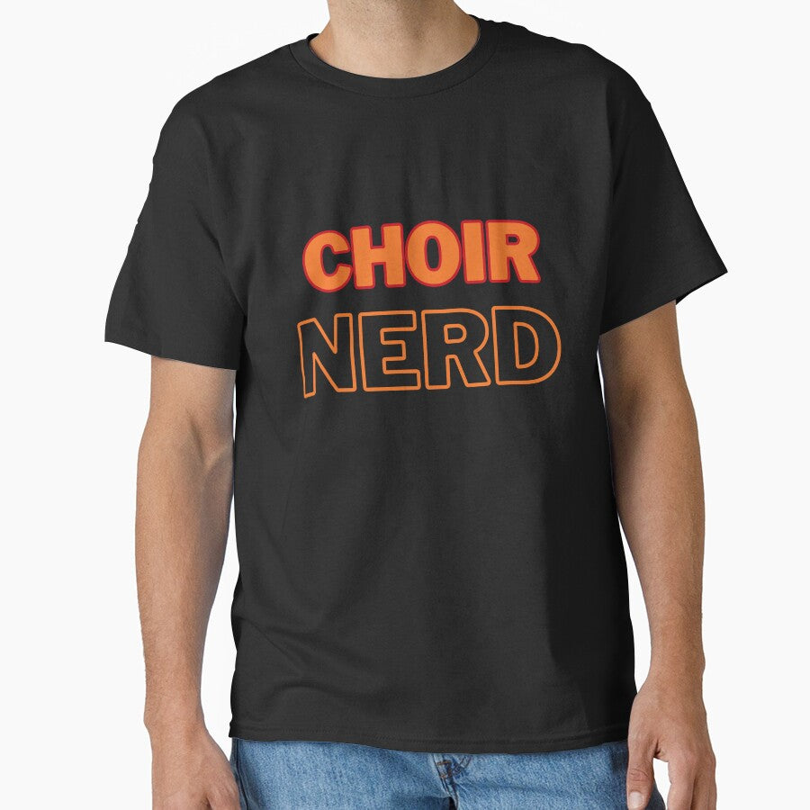 Choir Nerd (ORANGE & RED TEXT) by EmmaDeanMusic