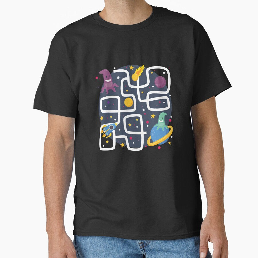 Space Maze Monsters T-Shirts, Hoodie, Sweatshirt
