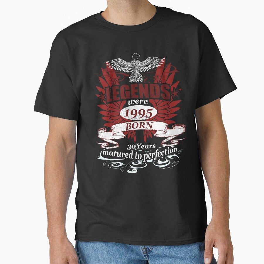 Gift idea for 30th birthday year 1995 30 years by shurikaner T-Shirts, Hoodie, Sweatshirt | BlankRebels.com (Image 1)