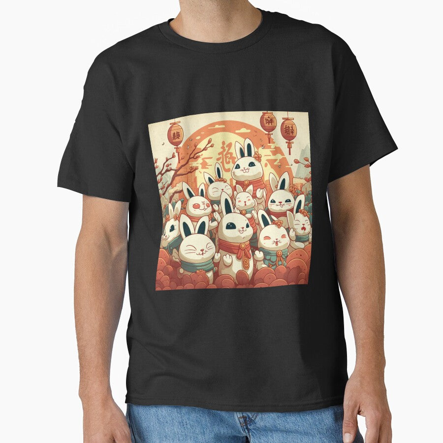 Chinese New Year: happy rabbit designs by BeerBot T-Shirts, Hoodie, Sweatshirt | BlankRebels.com (Image 1)