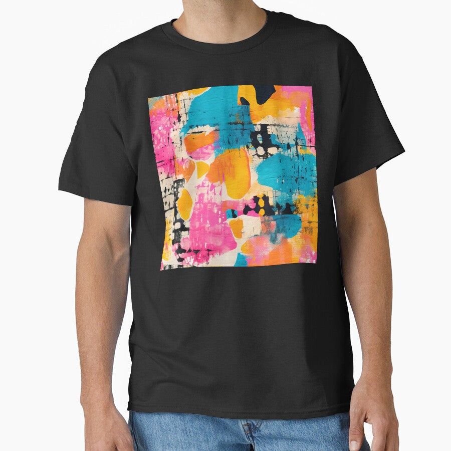 Contemporary Modern Art Colorful Abstract T-Shirts, Hoodie, Sweatshirt