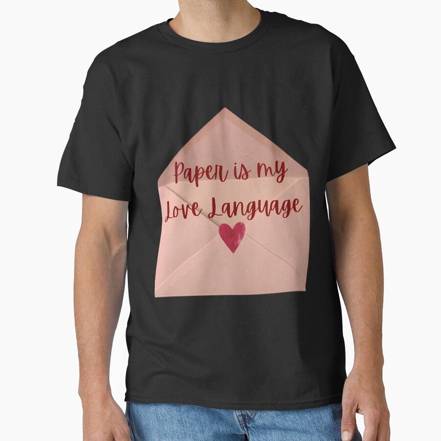 Paper Is My Love Language by wcnrezcdjb37 T-Shirts, Hoodie, Sweatshirt | BlankRebels.com (Image 1)