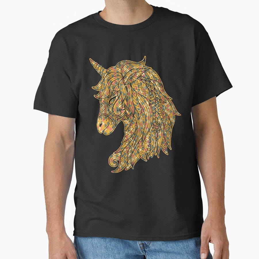 Unicorn - Unicorn Geometric by UnknownArtistt T-Shirts, Hoodie, Sweatshirt | BlankRebels.com (Image 1)