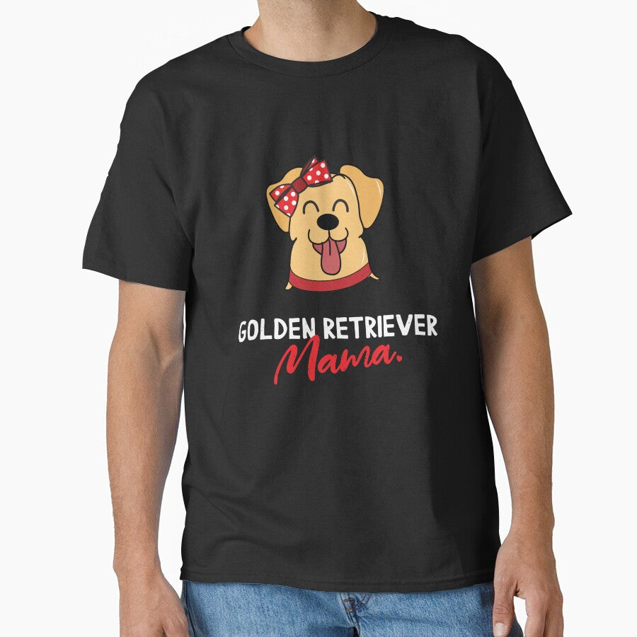 Golden Retriever Mama Dog Lover by rafaeltto T-Shirts, Hoodie, Sweatshirt | BlankRebels.com (Image 1)