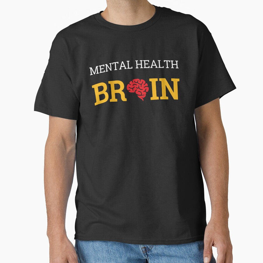 Mental Health Brain by FridPix T-Shirts, Hoodie, Sweatshirt | BlankRebels.com (Image 1)