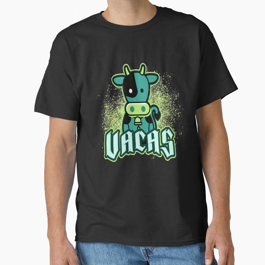 Vacas Kawaii Blue by Coder-T T-Shirts, Hoodie, Sweatshirt | BlankRebels.com (Image 1)