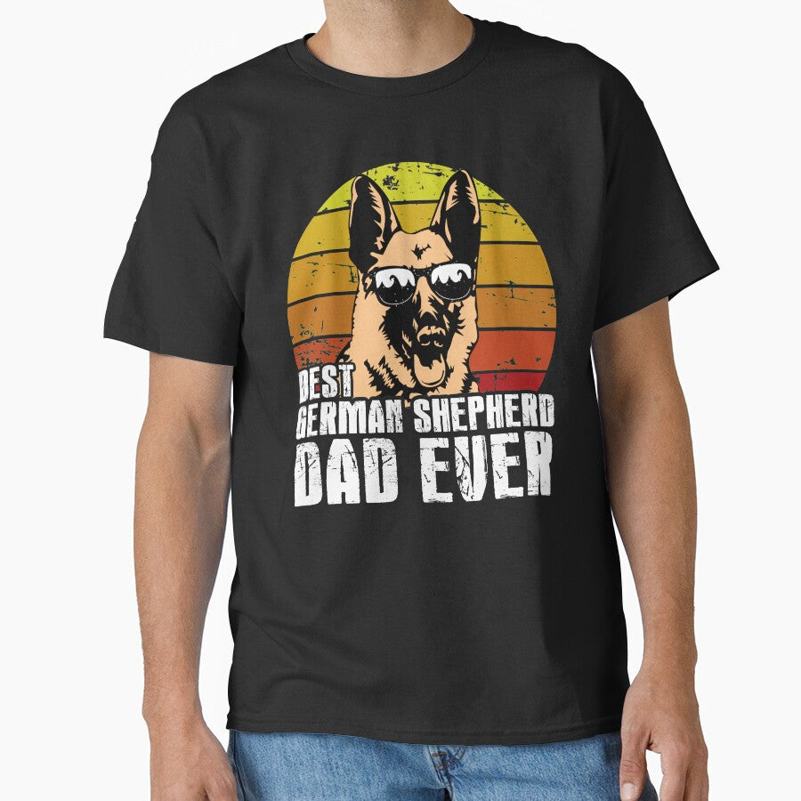 Best German Shepherd Dad Ever by dreamy11 T-Shirts, Hoodie, Sweatshirt | BlankRebels.com (Image 1)